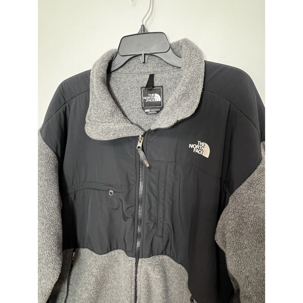 The North Face Mens Retro Denali Polartec Full Zip Fleece Jacket Gray XXL - Picture 2 of 10